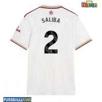 Arsenal William Saliba #2 3rd trikot 2025-26 Kurzarm